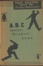 1947-48 ABC Cricket Book (Bradman's last home soil Tests, rare)
