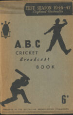 1946-47 ABC Cricket Book (England in Australia, rare)