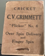 Grimmett, Clarrie - C.V. Grimmett Flicker Book No.6