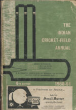 1960-61 Indian Cricket Field annual, rare