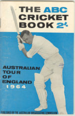 1964 ABC Cricket Book, Brian Booth cover