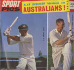 1964 Sport Pics Alan Davidson introduces the Australians, RARE