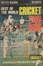 1971-72 Australian Cricket Test of the World Tour Guide
