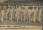 1949-50 Australia v Auckland, Eden Park official program