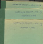 1896-97 Australian Cricket, a weekly record of the game, photostats