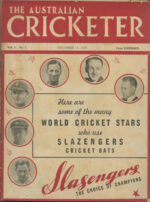 1947-48 Australian Cricketer magazine, December 12 issue, Bradman