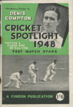 1948 Cricket Spotlight, a Findon publications, A5