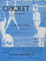 1975-76 Otago v India, Dunedin, souvenir magazine