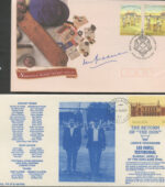 Don Bradman signed First Day Cover 'set', 15 October 1992